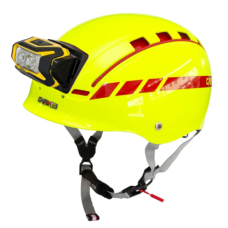 Casco Gams - gelb - mit Petzl Aria 2 oder Aria 2R