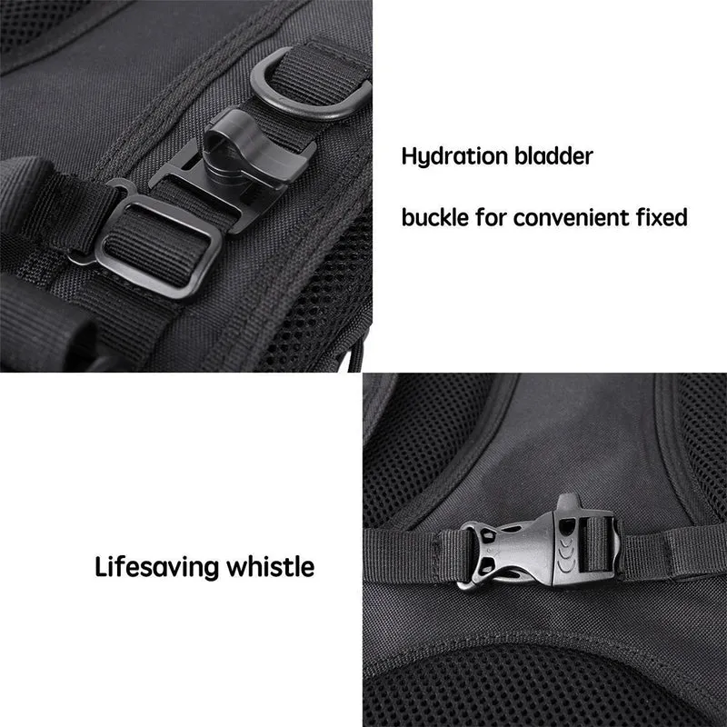 Tactical Hydration Pack Backpack 900D with 2.5L Bladder