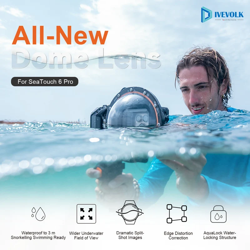 Vorbestellung: Divevolk SeaTouch 6 Pro Dome Port