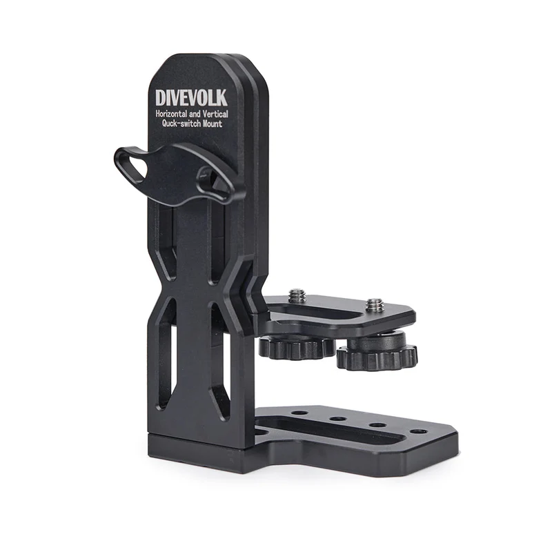 Vorbestellung: Divevolk Horizontal- & Vertikal Quick-Switch Mount