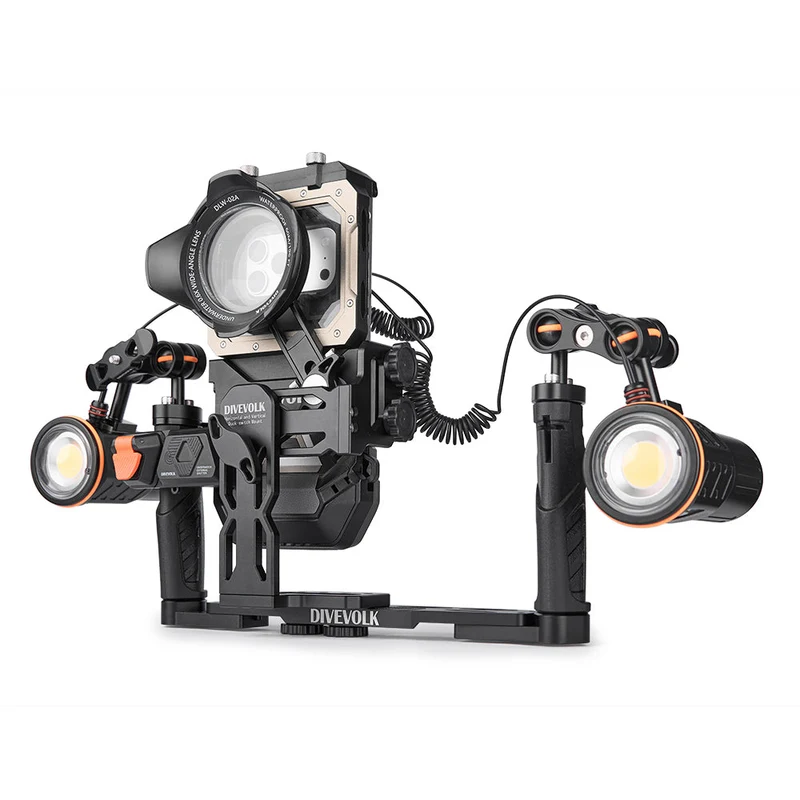 Vorbestellung: Divevolk Horizontal- & Vertikal Quick-Switch Mount