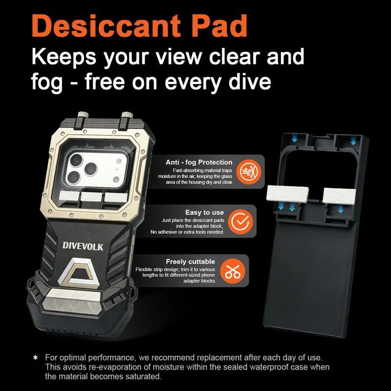 Vorbestellung: Divevolk SeaTouch 6 Pro Smartphone-Unterwassergehäuse Schwarz