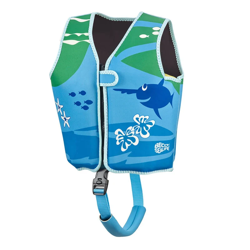 BECO SEALIFE - Schwimmweste für Kinder - grün/blau