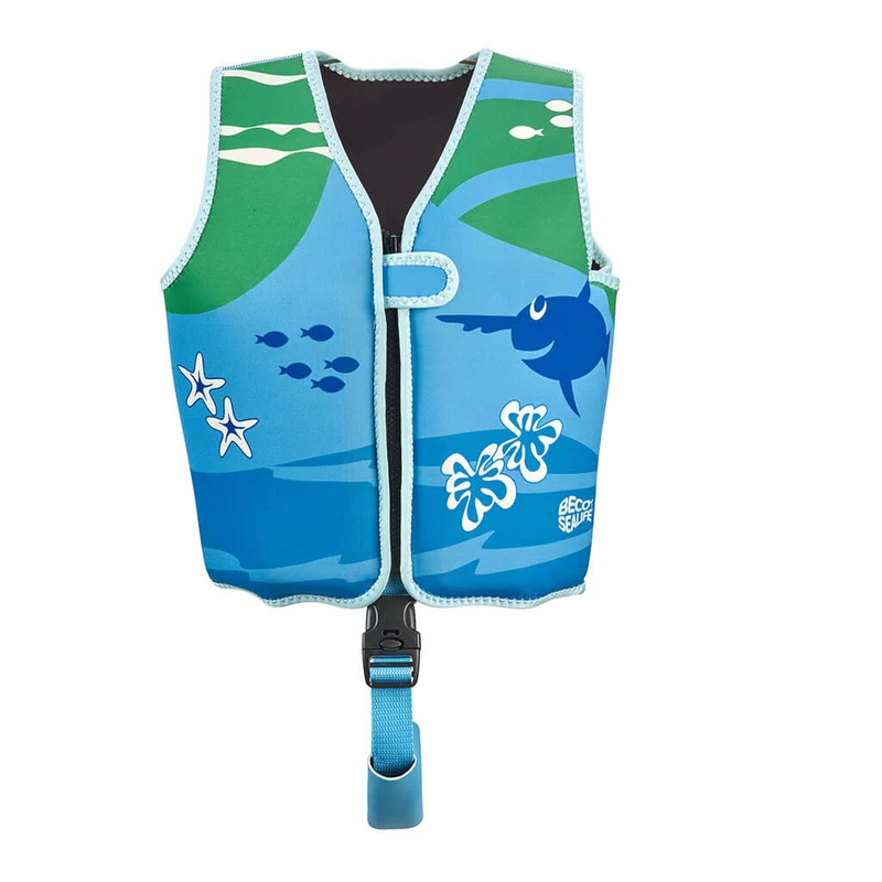 BECO SEALIFE - Schwimmweste für Kinder - grün/blau