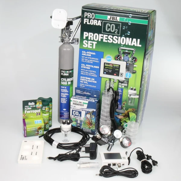 JBL ProFlora CO2 Professional Komplett-Set M System mit automatischer CO2/pH-Regelung