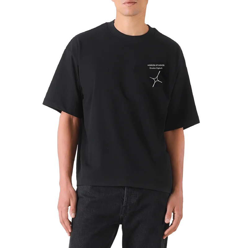 Emeka Edition T-Shirt / All Black / Organic Cotton / Size S