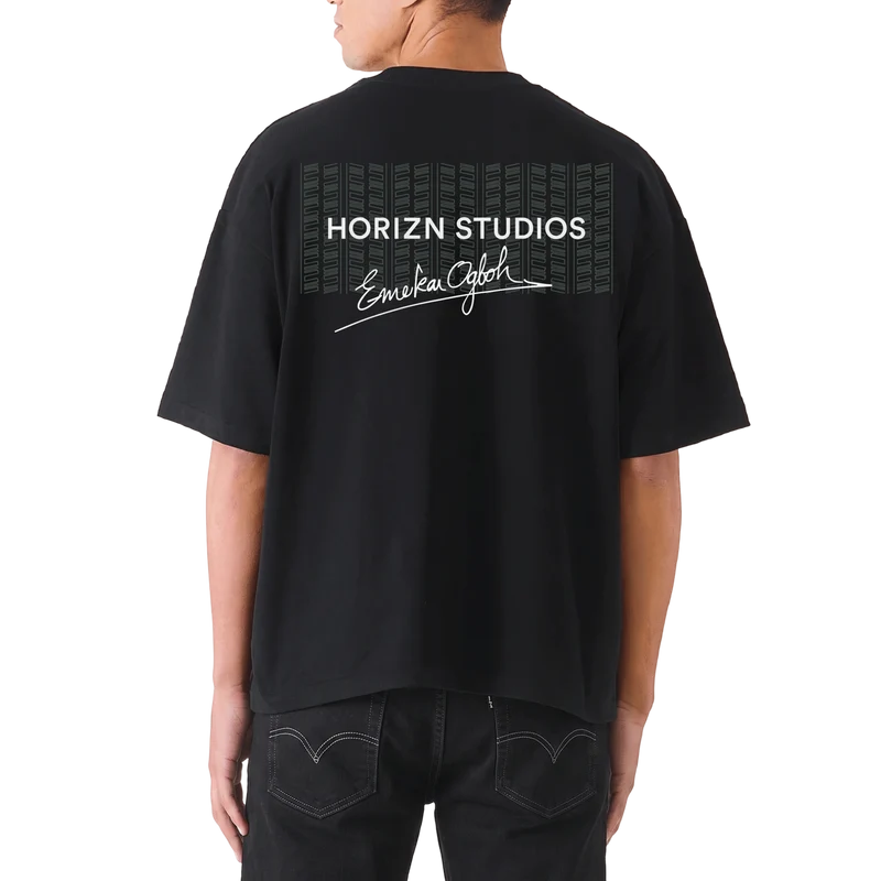Emeka Edition T-Shirt / All Black / Organic Cotton / Size S