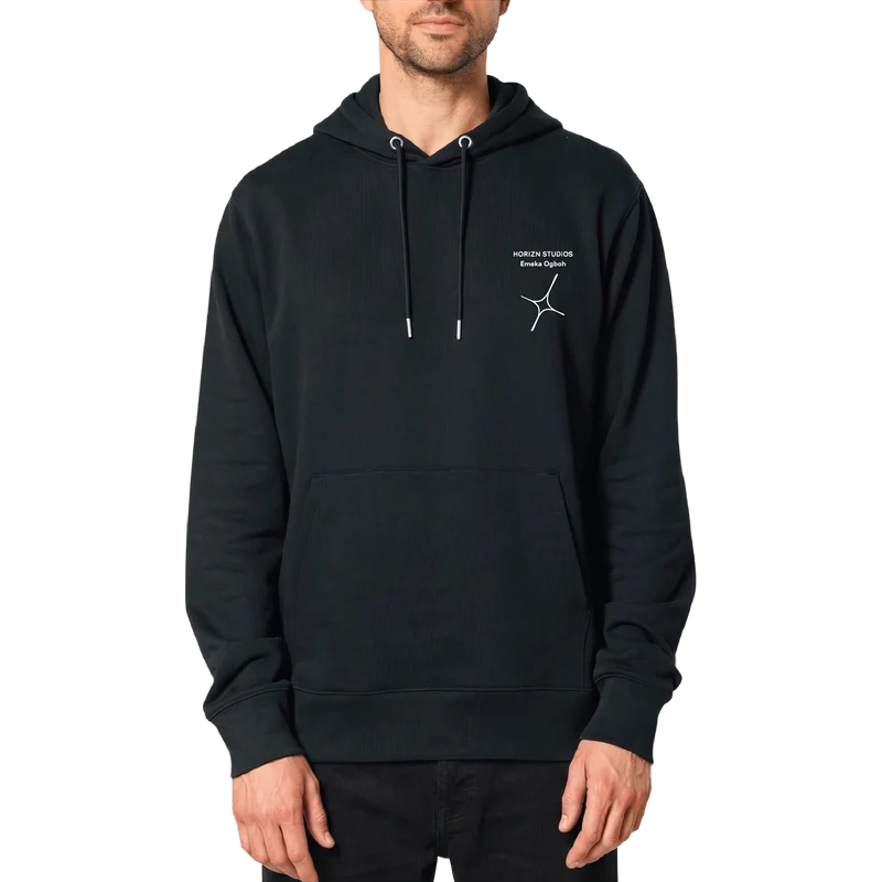 Emeka Edition Hoodie / All Black / Organic Cotton / Size S