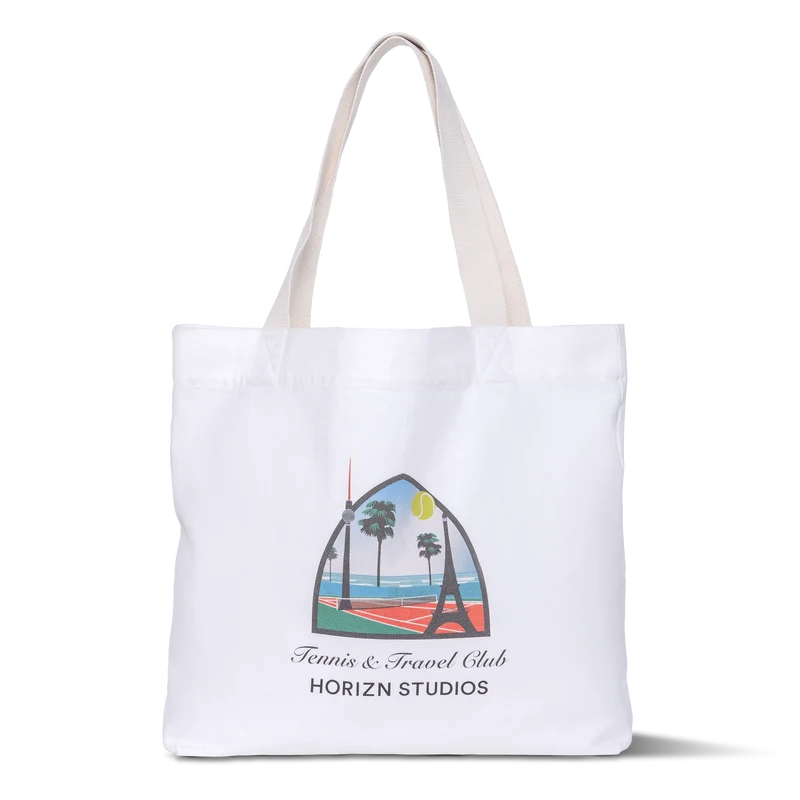 Tote Tennis Edition / All White / Organic Cotton