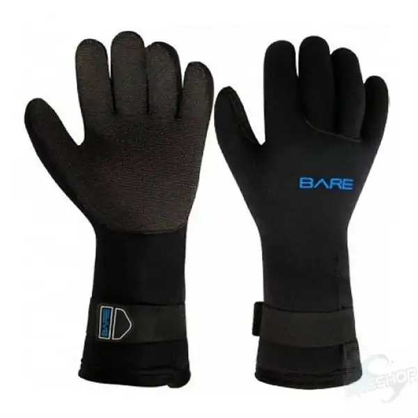 BARE 5mm kaltwasser Neoprenhandschuh Gauntlet Kevlar