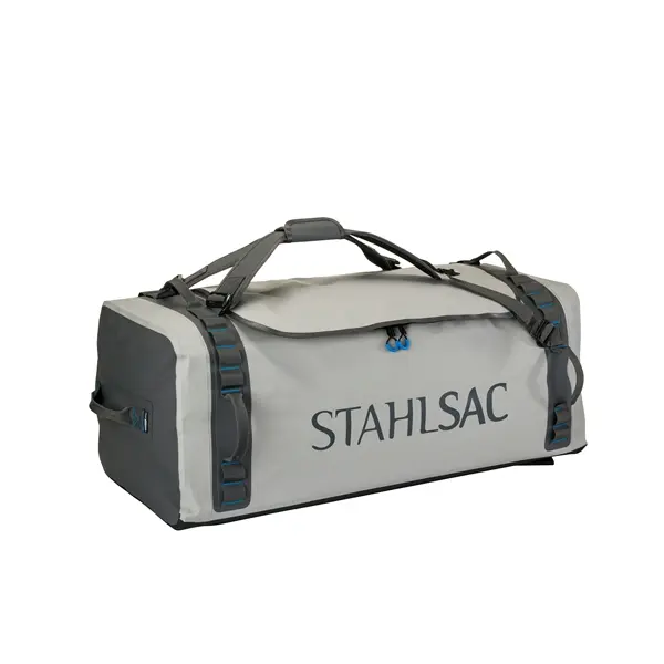 Stahlsac Abyss Duffel 100L Grau – Wasserdichte XXL Tauchtasche & Expeditionsbag