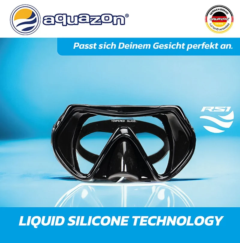 RS1 Schnorchelset für Erwachsene - Professionelle Qualität
