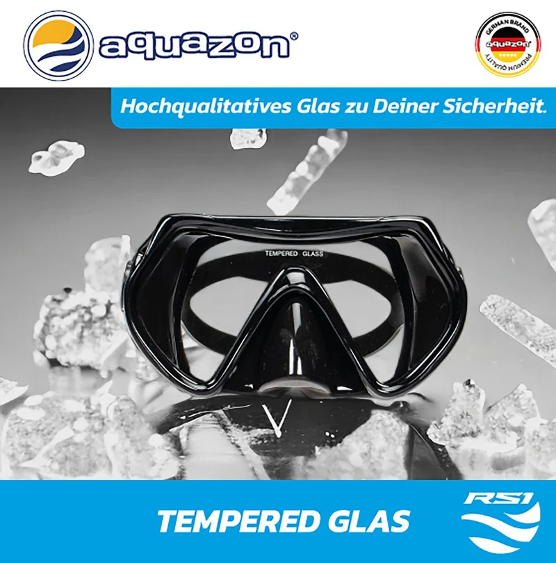 RS1 Schnorchelset für Erwachsene - Professionelle Qualität