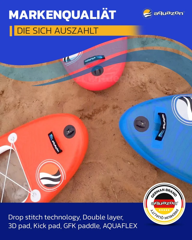 SUP Stand up Paddling Board BIRD AIR 320 10'6 GFK Paddel Allrounder