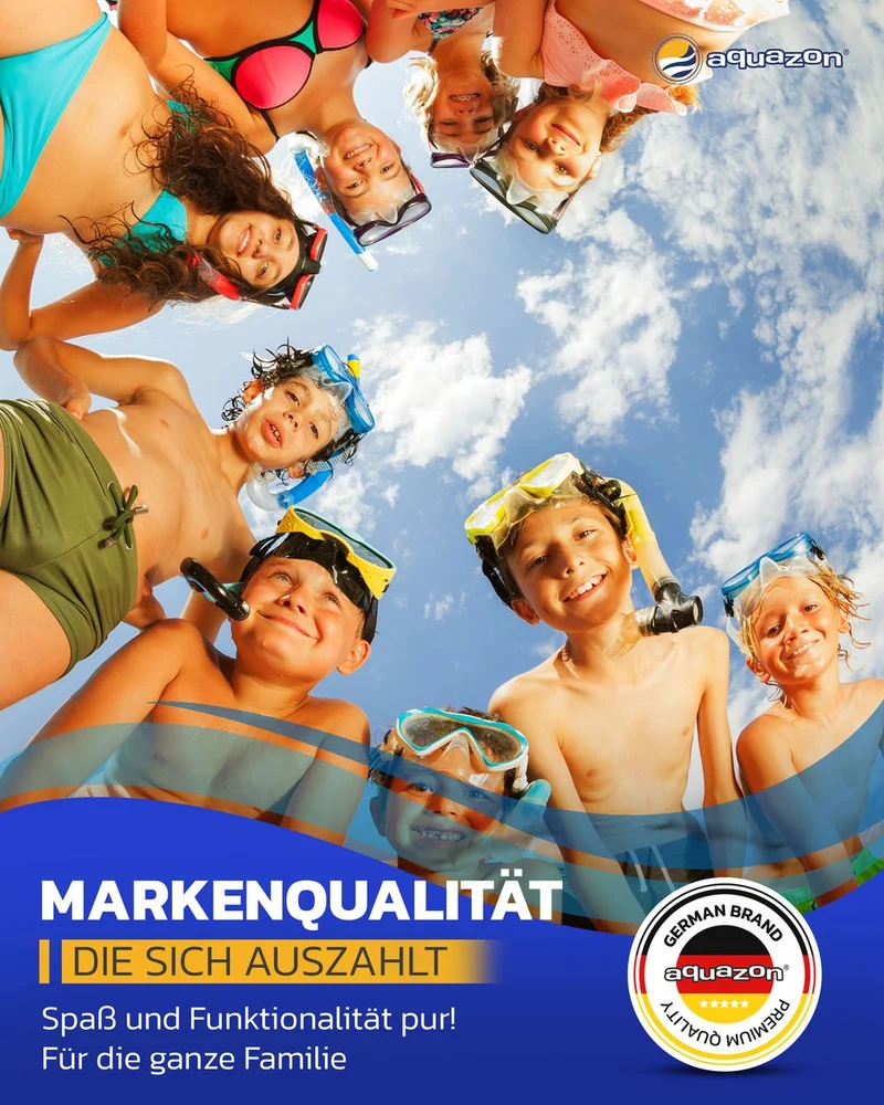 KIDS, Schnorchelbrille für Kinder 3-7 Jahre