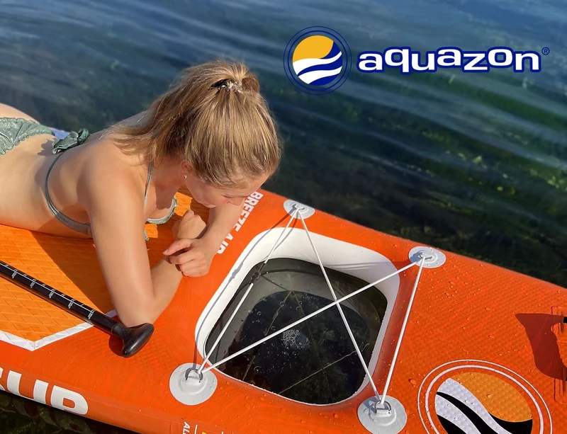 SUP Stand up Paddling Board BREEZE WINDOW 325 10'8 GFK Paddel Allround