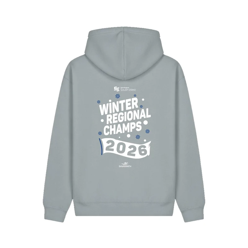 Swim England South West Winter Regional Championships 2026 Hoodie - Grey Mist