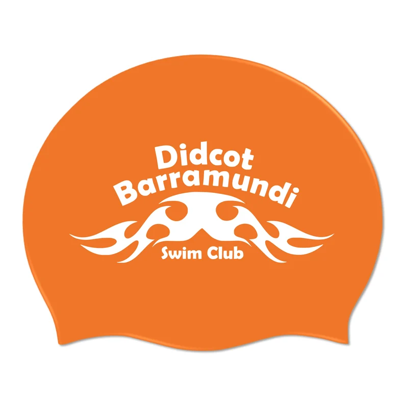 Didcot Barramundi Swim Club Open Water Silicone Swimming Cap