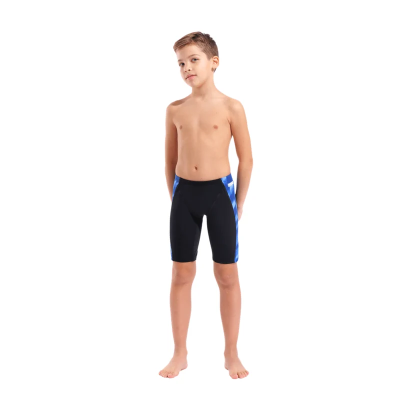 Arena Boys Wave Swim Jammer - Black/Royal