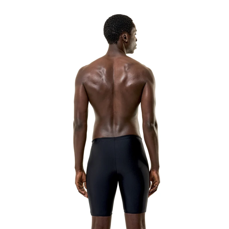 Speedo Men's Medley Logo Jammer - Black/Green