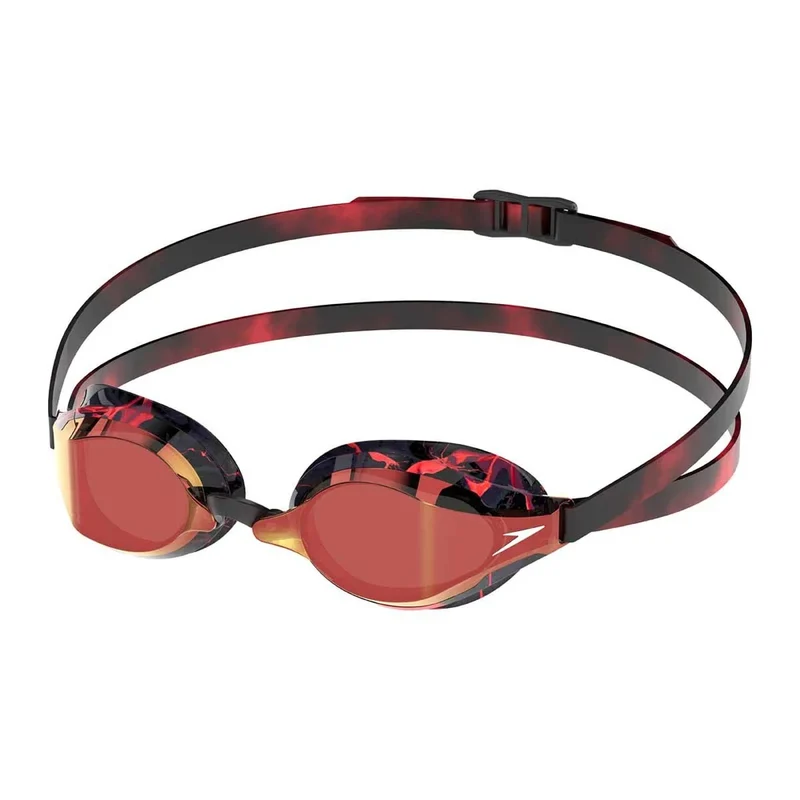 Speedo Fastskin Speedsocket 2 Mirror Goggles - Black / Red