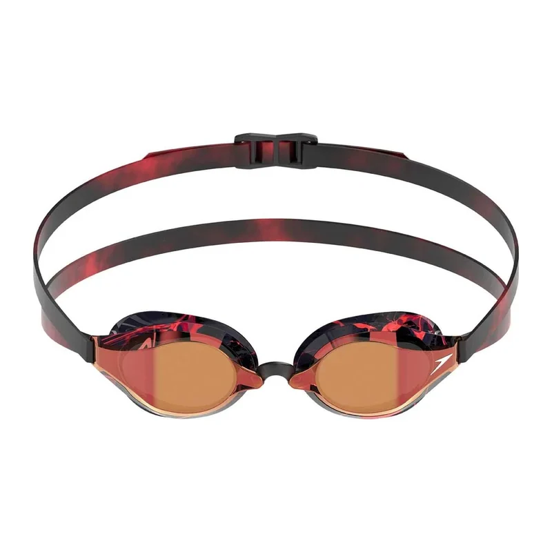 Speedo Fastskin Speedsocket 2 Mirror Goggles - Black / Red