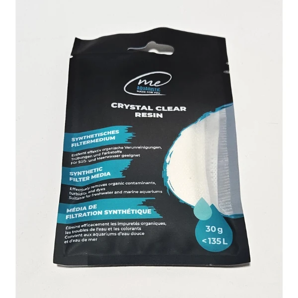 Me Crystal Clear Resin Synthetisches Filtermedium 2x 15g Beutel
