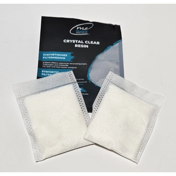 Me Crystal Clear Resin Synthetisches Filtermedium 2x 15g Beutel
