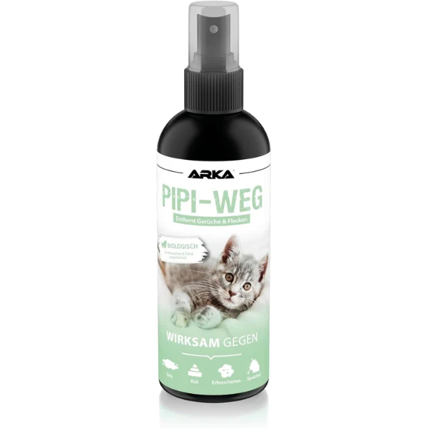 Arka Pipi-Weg Katze Geruchs- & Fleckenentferner 100 ml Für Unterwegs