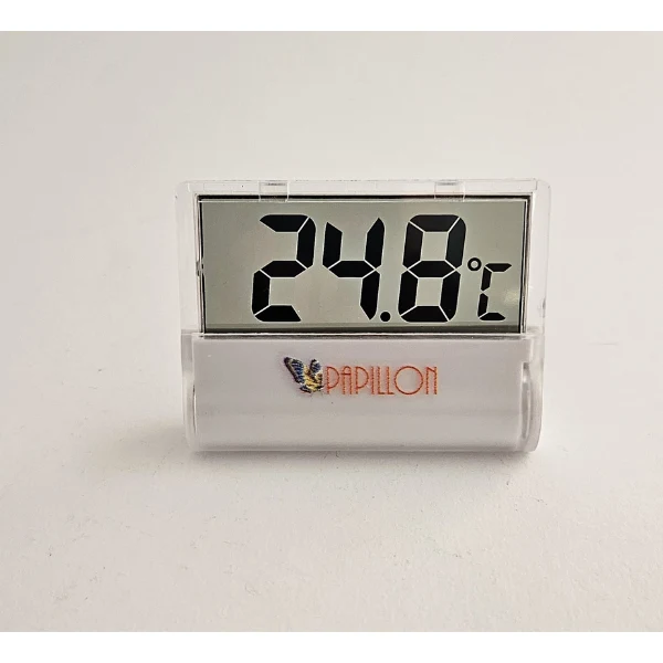 Papillon Digital Thermometer Weiß/Transparent