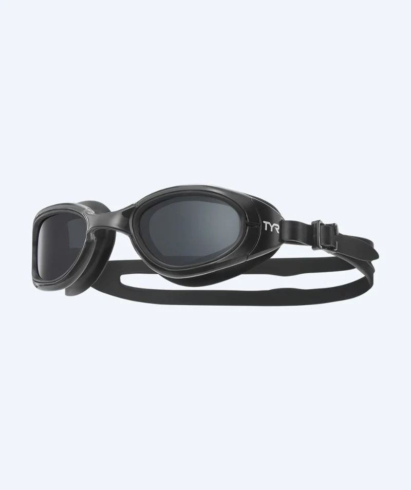 TYR Schwimmbrille - Special Ops 2.0 - Schwarz (Smoke Scheiben)