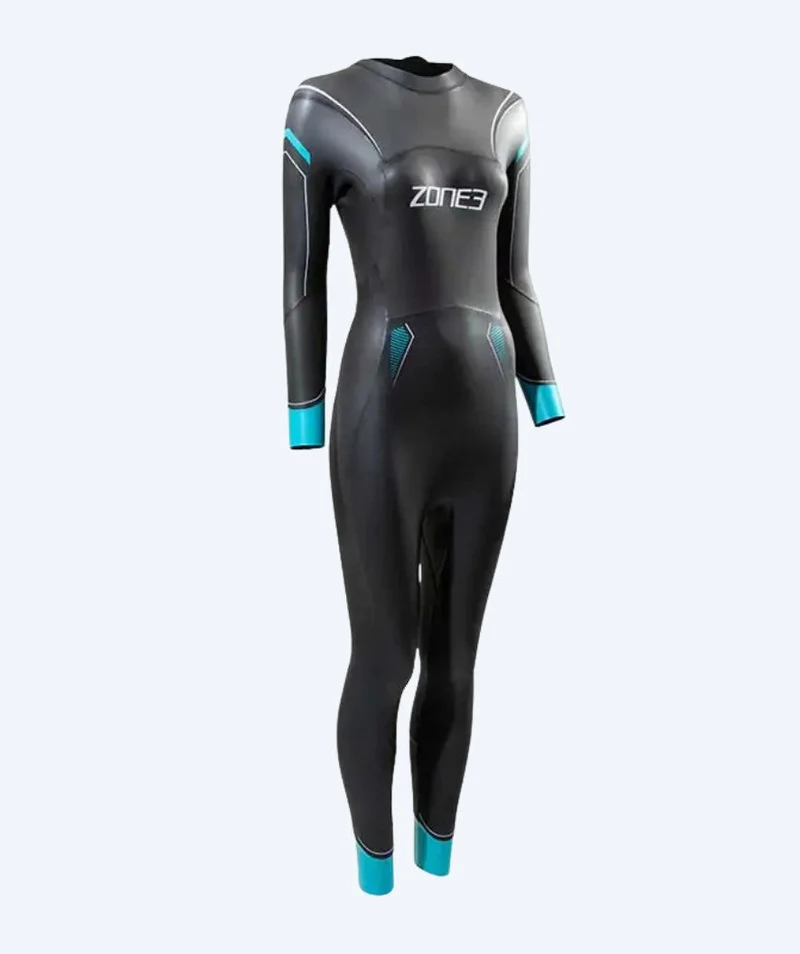 ZONE3 Neoprenanzug für Damen - Azure 2.0 - Schwarz/Hellblau