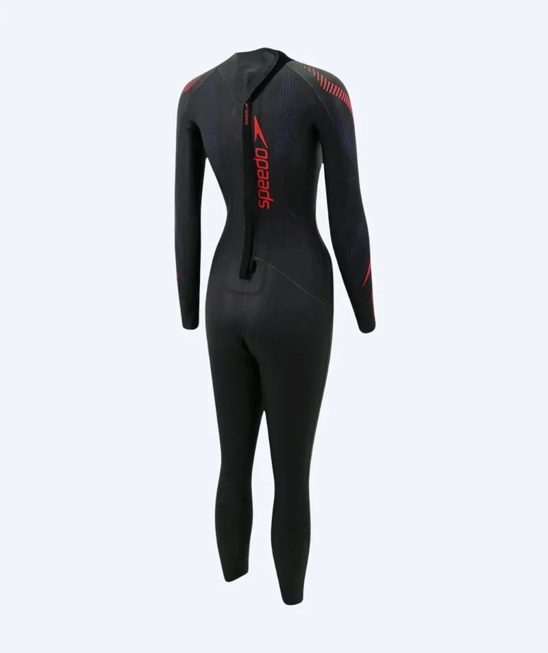 Speedo Neoprenanzug für Damen - Xenon - Schwarz/Rot