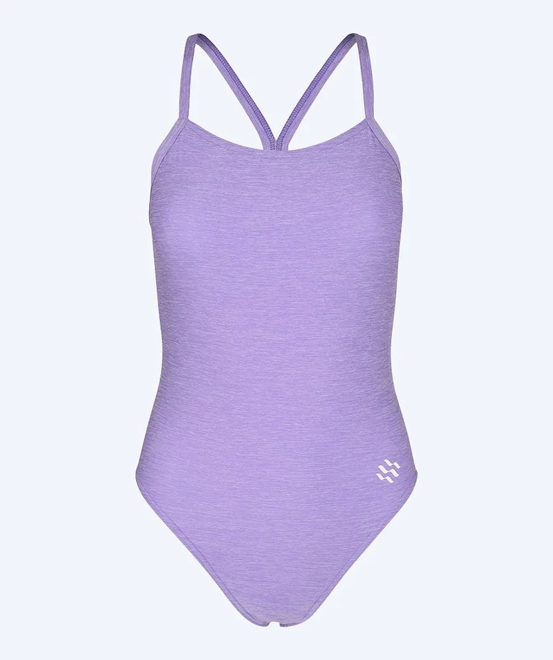 Watery Badeanzug für Damen - Melange Freestyler - Lila