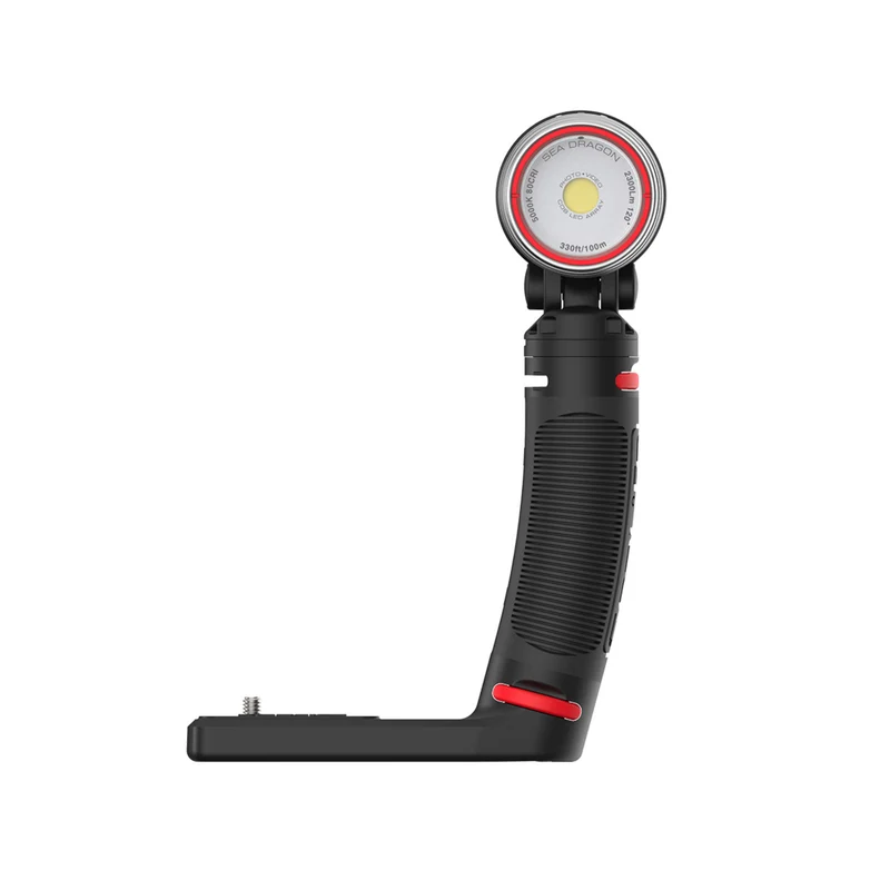 Sea Dragon 2300F LED Foto/Video Licht mit Schiene und Griff