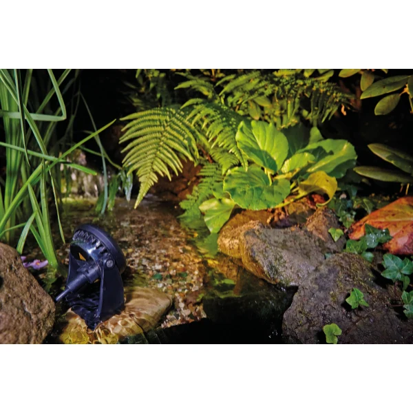 Oase LunAqua Power LED-Set 3 Kompaktes Unterwasserscheinwerfer-Set für Garten & Teich