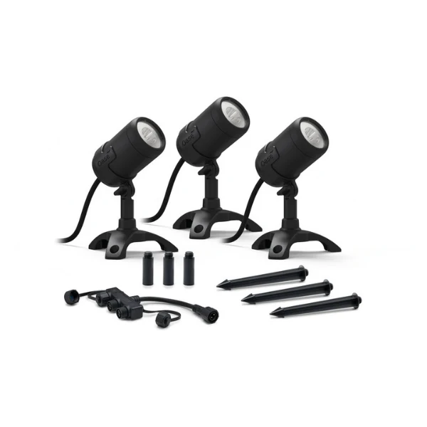 Oase LunAqua Connect M Set 3 Beleuchtungs-Komplett-Set für Garten & Teich