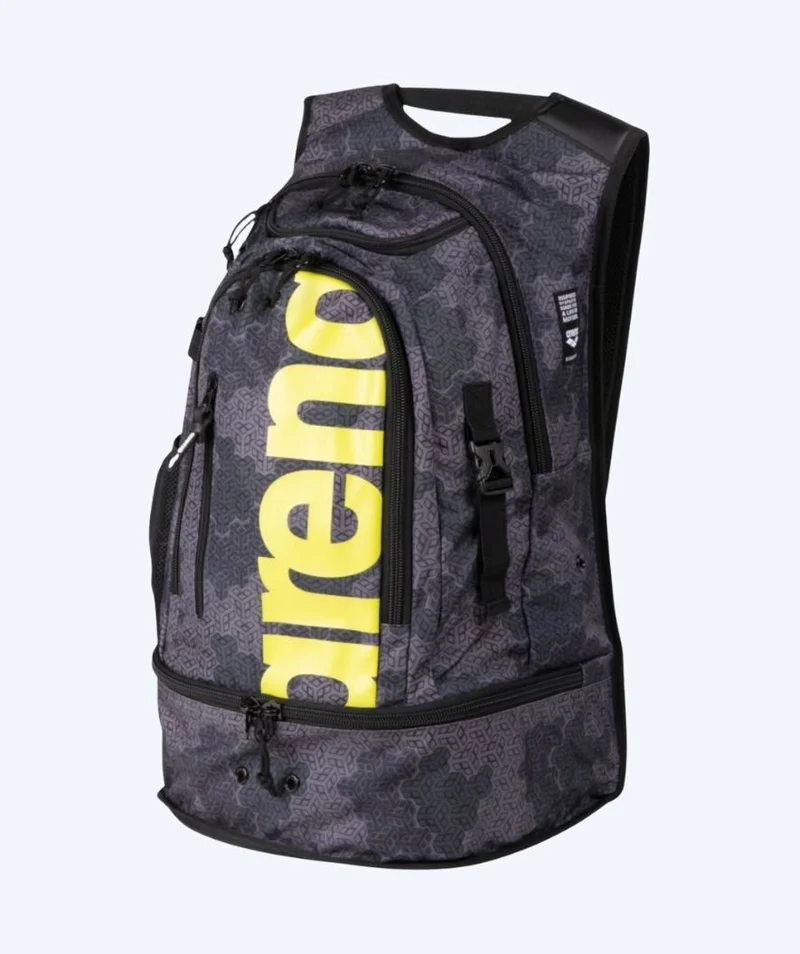 Arena Schwimmrucksack - Fastpack 3.0 40L - Grau/Gelb