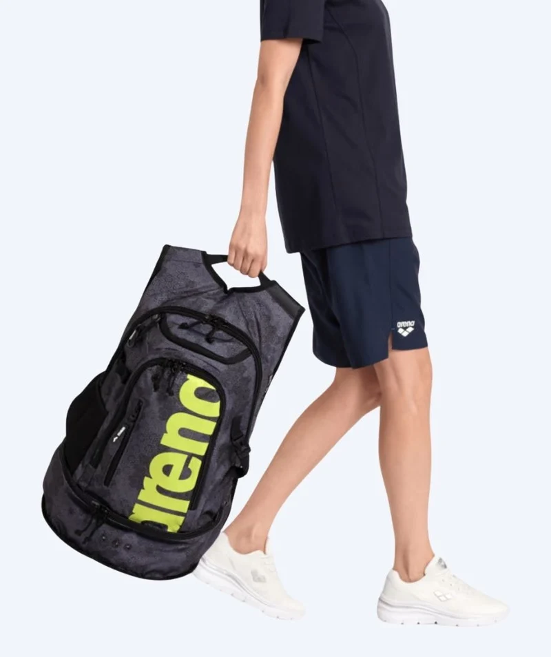 Arena Schwimmrucksack - Fastpack 3.0 40L - Grau/Gelb