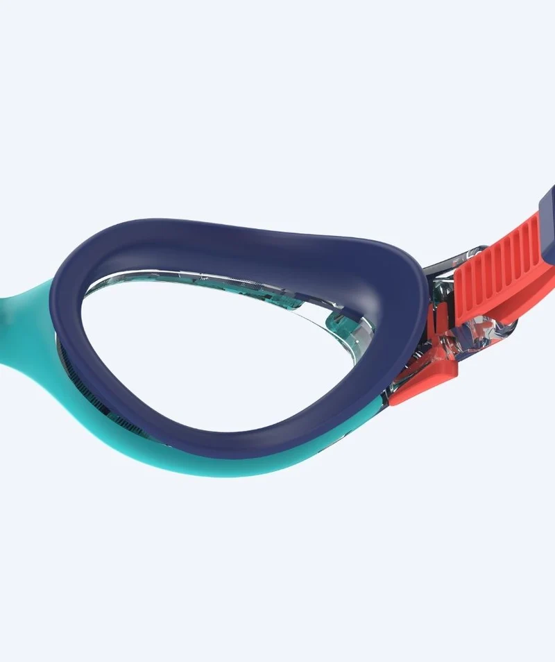 Speedo Schwimmbrille für Kinder (6-14) - Biofuse 2.0 - Blau/Orange