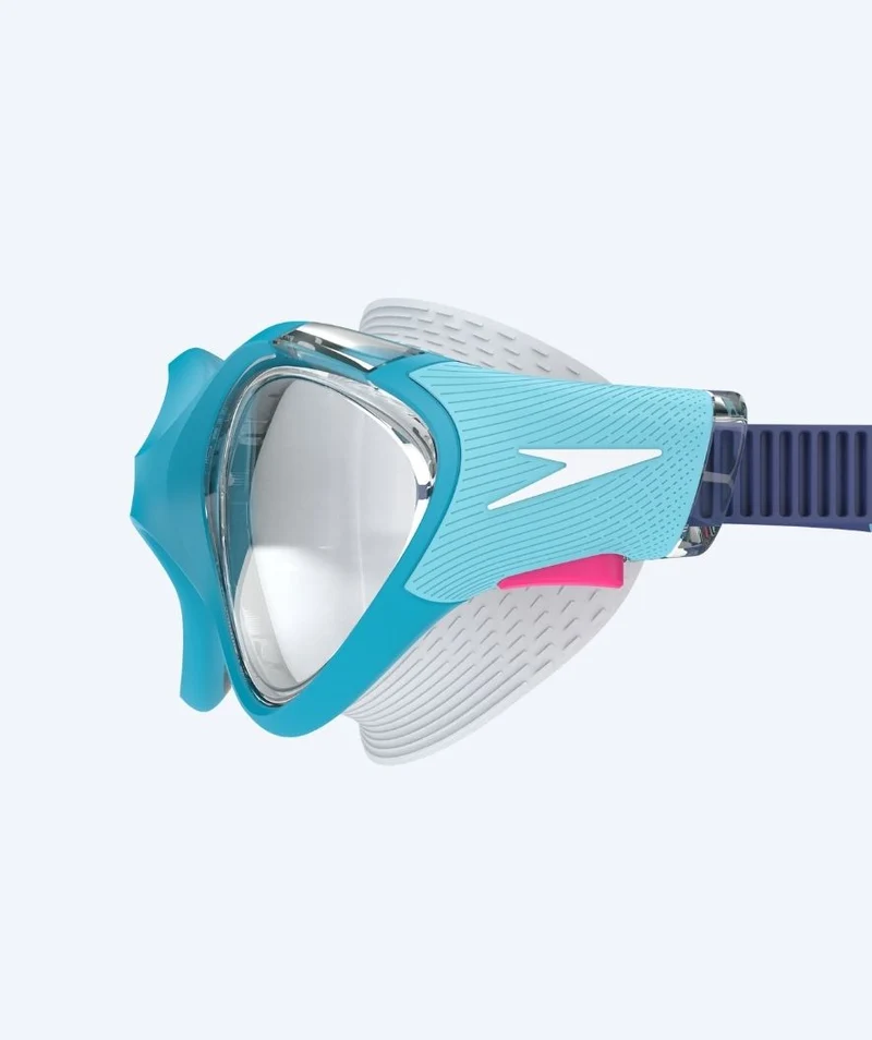 Speedo Schwimmbrille für Damen - Biofuse 2.0 - Blau/Klar