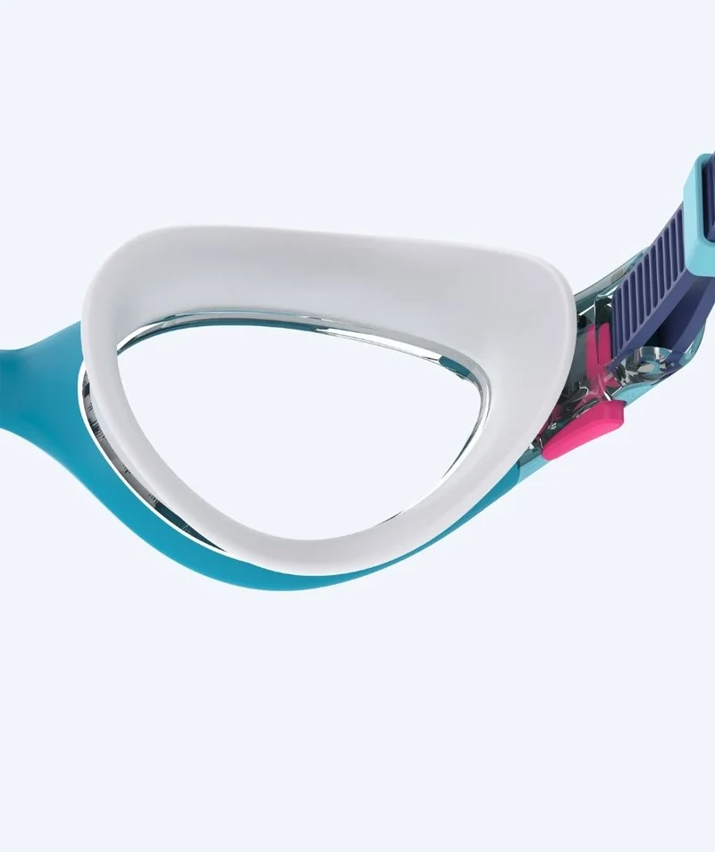 Speedo Schwimmbrille für Damen - Biofuse 2.0 - Blau/Klar