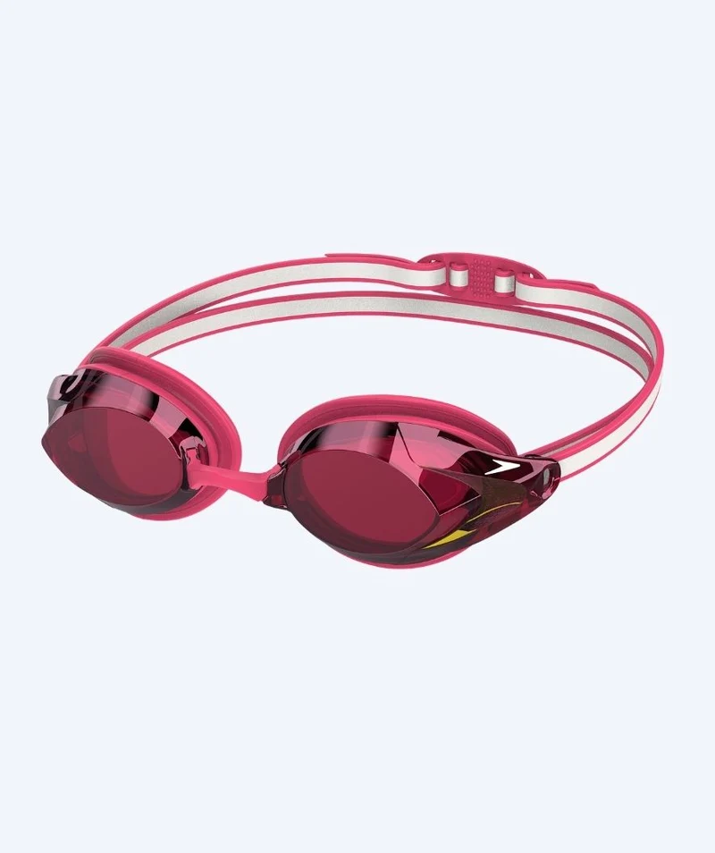 Speedo Elite Schwimmbrillen für Damen - Vanquisher 3.0 Mirrored - Rosa