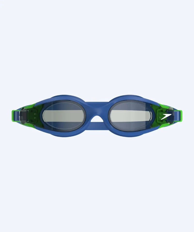 Speedo Schwimmbrille für Kinder (6-14) - Hydrosity 2.0 - Dunkelblau/Grün (Smoke Scheiben)