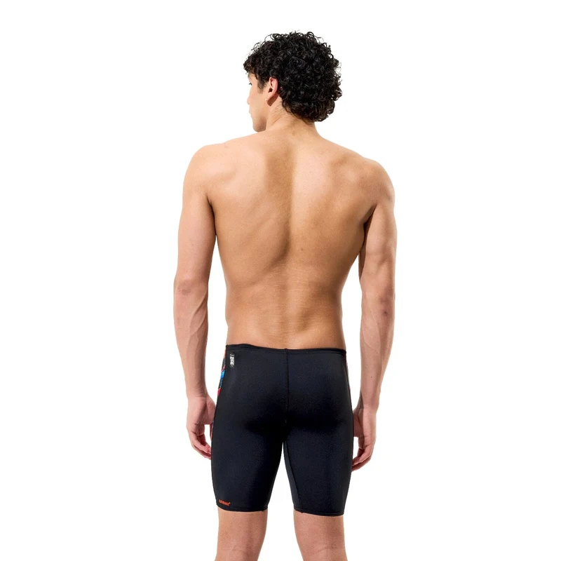 Speedo Boys Fastskin Junior Endurance+ Max High Waisted Jammer - Shock/Black Ml