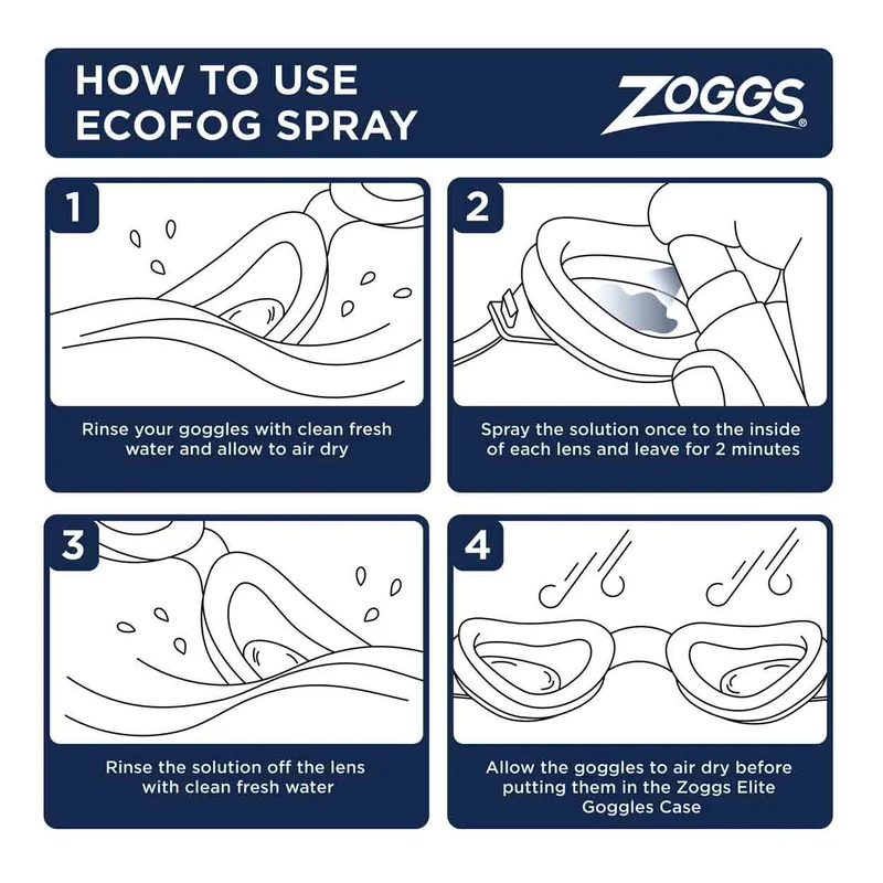 Zoggs Ecofog Anti-Fog Spray 15ml