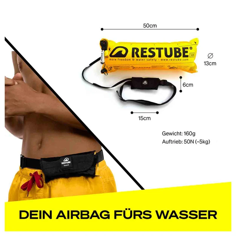 Restube ONE Sicherheitsboje inkl. CO² Patrone, selbstaufblasend