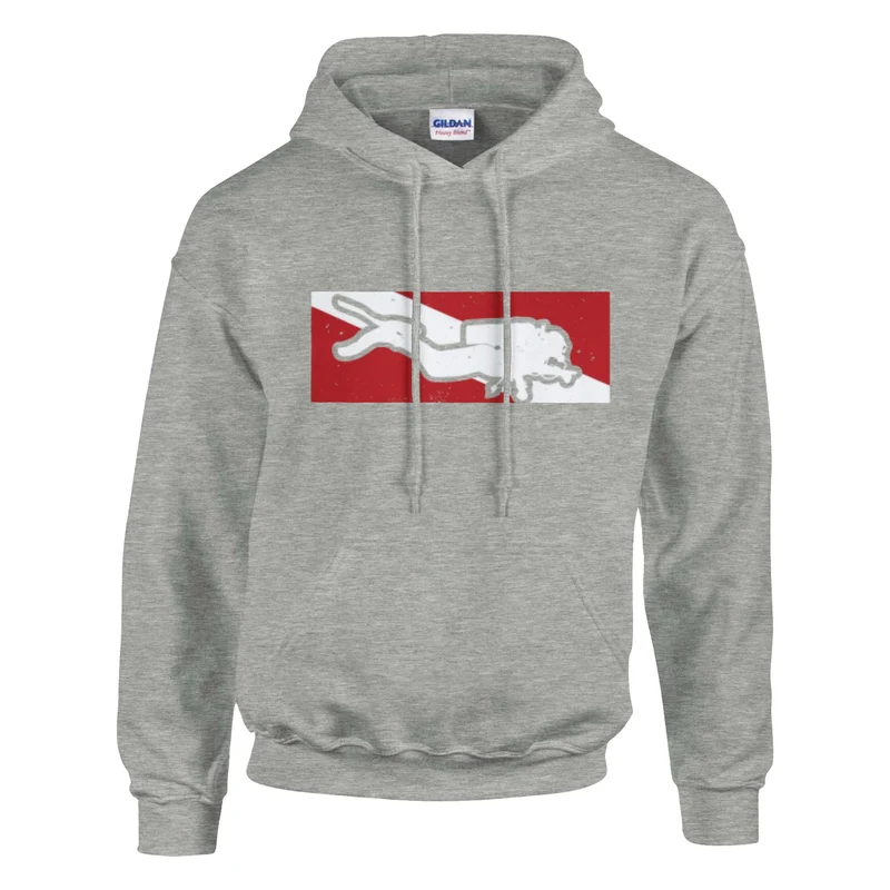 DIVE Hoodie: Taucher Kapuzenpullover mit Statement-Logo – Entdecke 13 Farben & deine perfekte Größe!