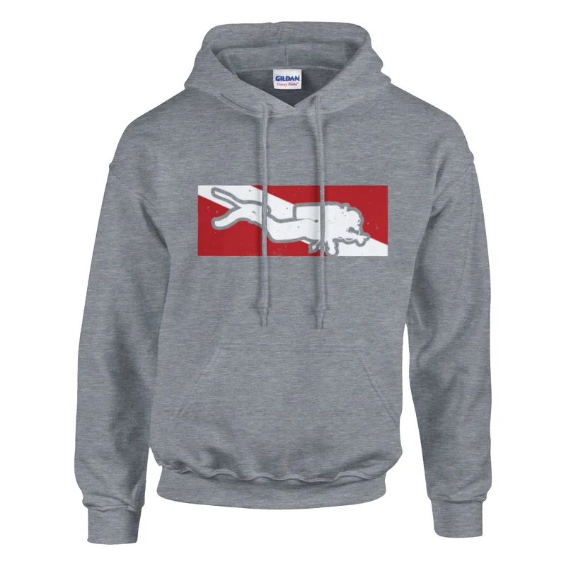 DIVE Hoodie: Taucher Kapuzenpullover mit Statement-Logo – Entdecke 13 Farben & deine perfekte Größe!