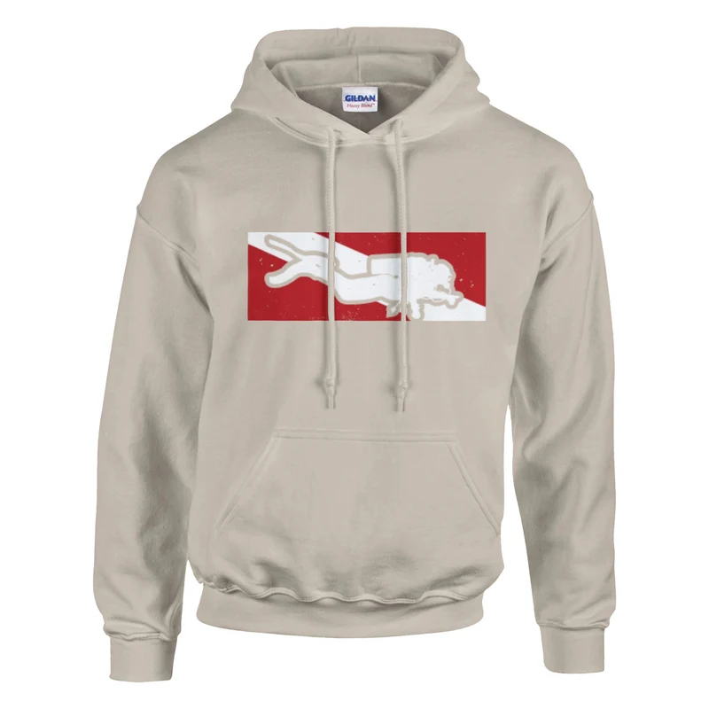 DIVE Hoodie: Taucher Kapuzenpullover mit Statement-Logo – Entdecke 13 Farben & deine perfekte Größe!